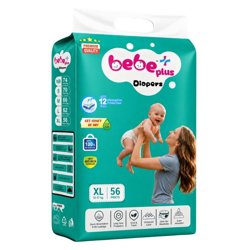 Bebe Plus Baby Pant XL Diapers