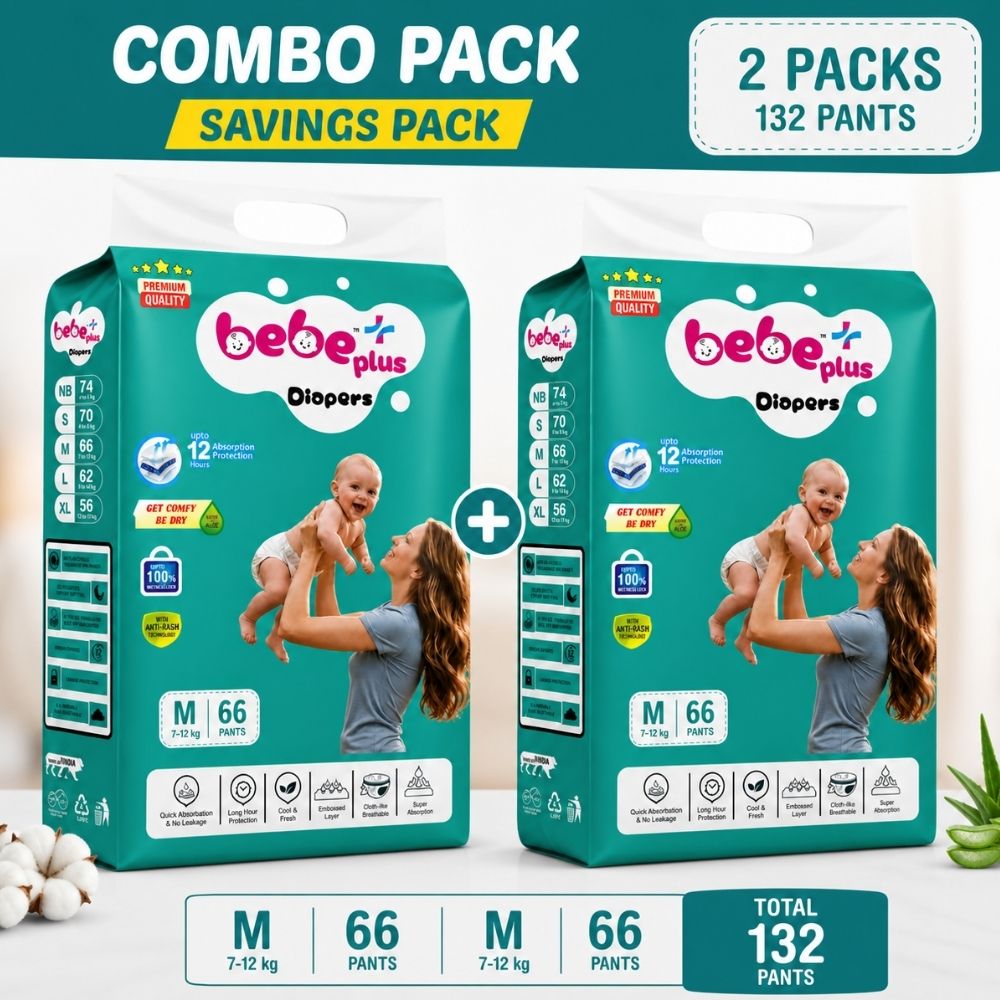 Bebe Plus Baby Pant M Diapers - Image 2